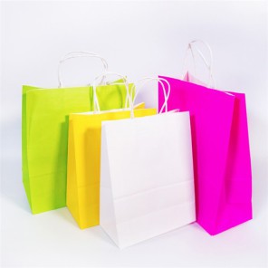 Bosses de paper Kraft amb nanses retorçades